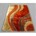 Silk Viscose Loop Shaggy  Rug